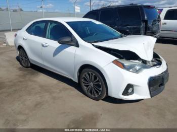  Salvage Toyota Corolla