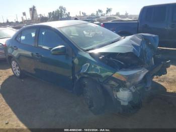  Salvage Toyota Corolla