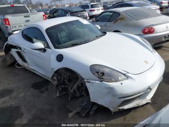  Salvage Porsche 718 Cayman