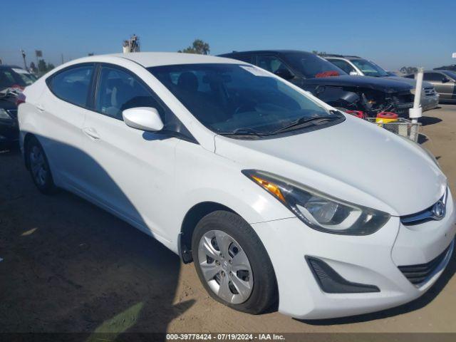  Salvage Hyundai ELANTRA