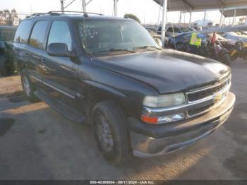  Salvage Chevrolet Tahoe