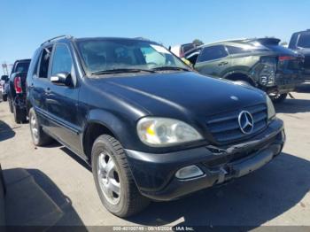  Salvage Mercedes-Benz M-Class