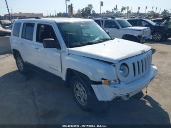  Salvage Jeep Patriot