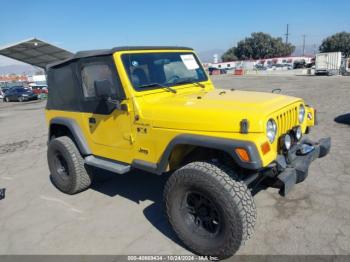  Salvage Jeep Wrangler