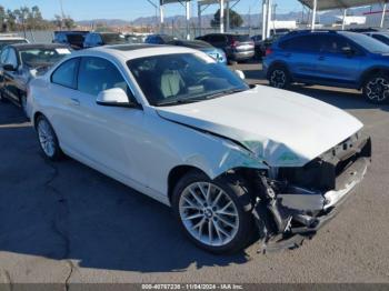  Salvage BMW 2 Series