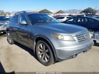  Salvage INFINITI Fx