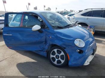  Salvage FIAT 500e