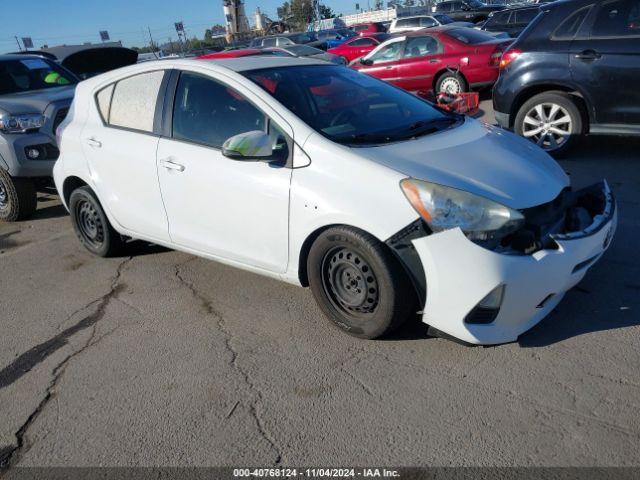  Salvage Toyota Prius c