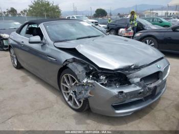  Salvage BMW 6 Series