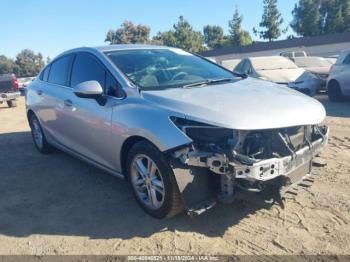  Salvage Chevrolet Cruze