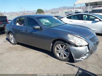  Salvage INFINITI G37