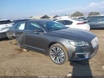  Salvage Lincoln MKZ Hybrid