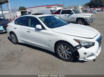  Salvage INFINITI Q50