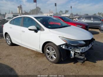  Salvage Chevrolet Cruze