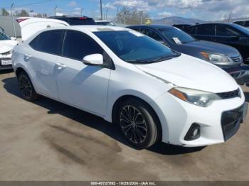  Salvage Toyota Corolla