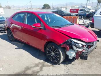  Salvage Toyota Corolla