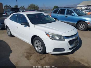  Salvage Chevrolet Malibu