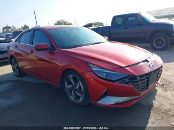  Salvage Hyundai ELANTRA