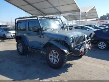  Salvage Jeep Wrangler