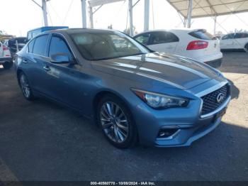  Salvage INFINITI Q50