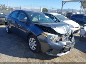  Salvage Toyota Corolla