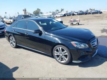  Salvage Mercedes-Benz E-Class