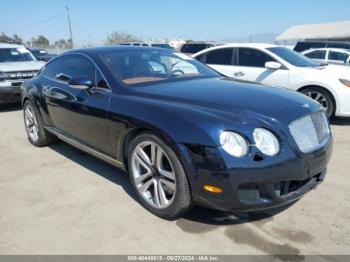  Salvage Bentley Continental Gt