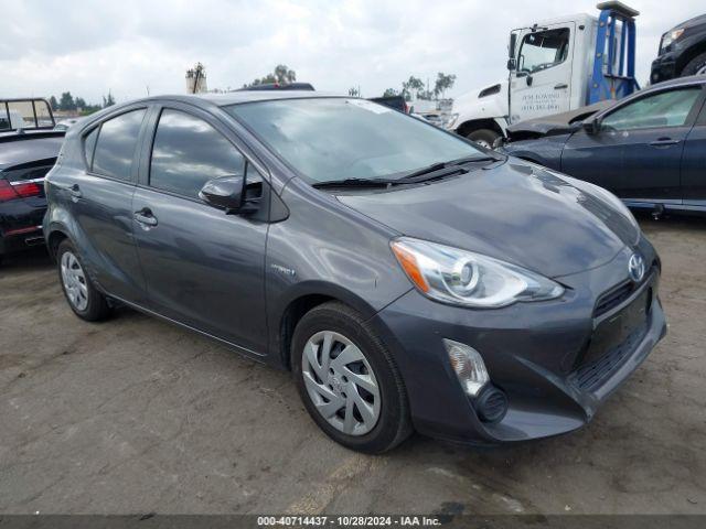  Salvage Toyota Prius c