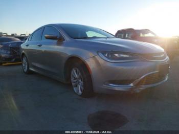  Salvage Chrysler 200