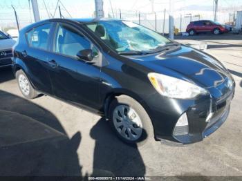  Salvage Toyota Prius c