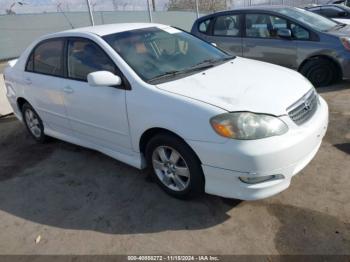  Salvage Toyota Corolla