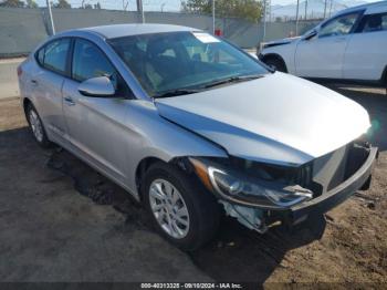  Salvage Hyundai ELANTRA