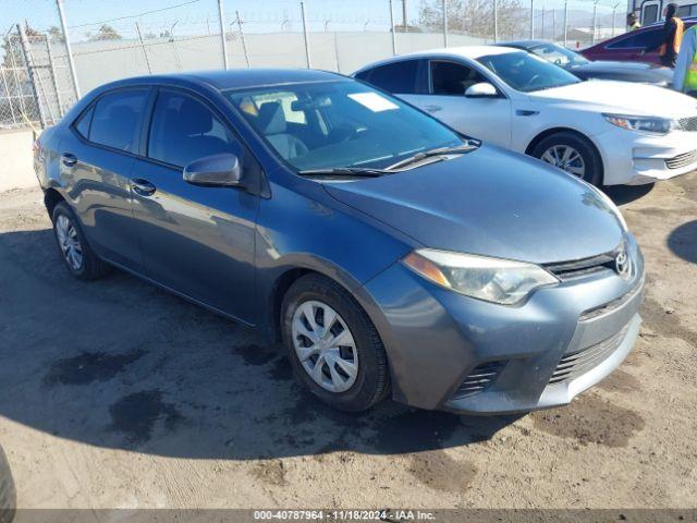  Salvage Toyota Corolla