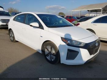  Salvage Hyundai Ioniq