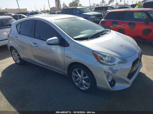  Salvage Toyota Prius c