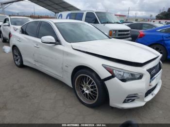  Salvage INFINITI Q50