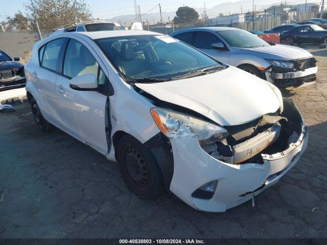  Salvage Toyota Prius c