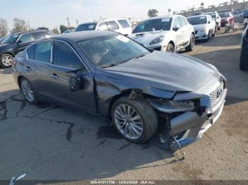  Salvage INFINITI Q50