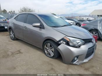  Salvage Toyota Corolla