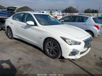  Salvage INFINITI Q50