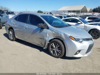  Salvage Toyota Corolla