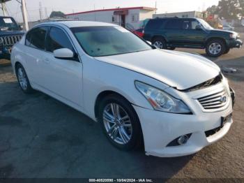  Salvage INFINITI G37