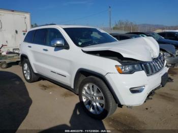  Salvage Jeep Grand Cherokee