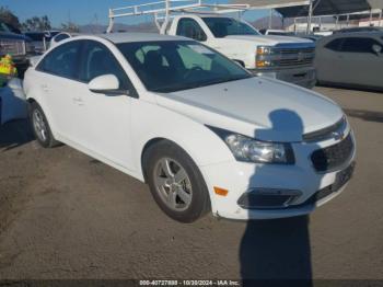  Salvage Chevrolet Cruze