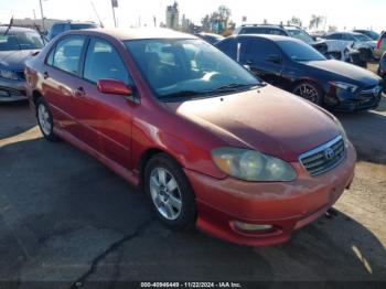  Salvage Toyota Corolla