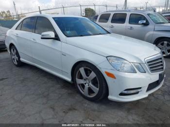  Salvage Mercedes-Benz E-Class