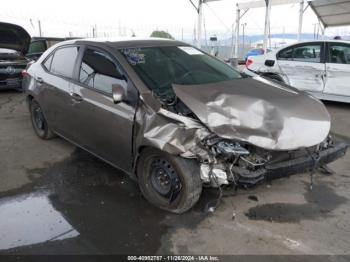  Salvage Toyota Corolla