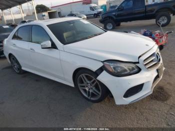  Salvage Mercedes-Benz E-Class