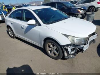  Salvage Chevrolet Cruze