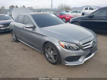  Salvage Mercedes-Benz C-Class